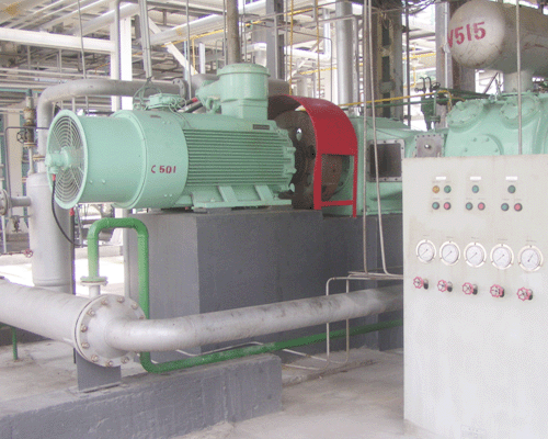 中石化岳陽(yáng)興長(zhǎng)石化股份公司DW-6/22型異丁烯壓縮機(jī)